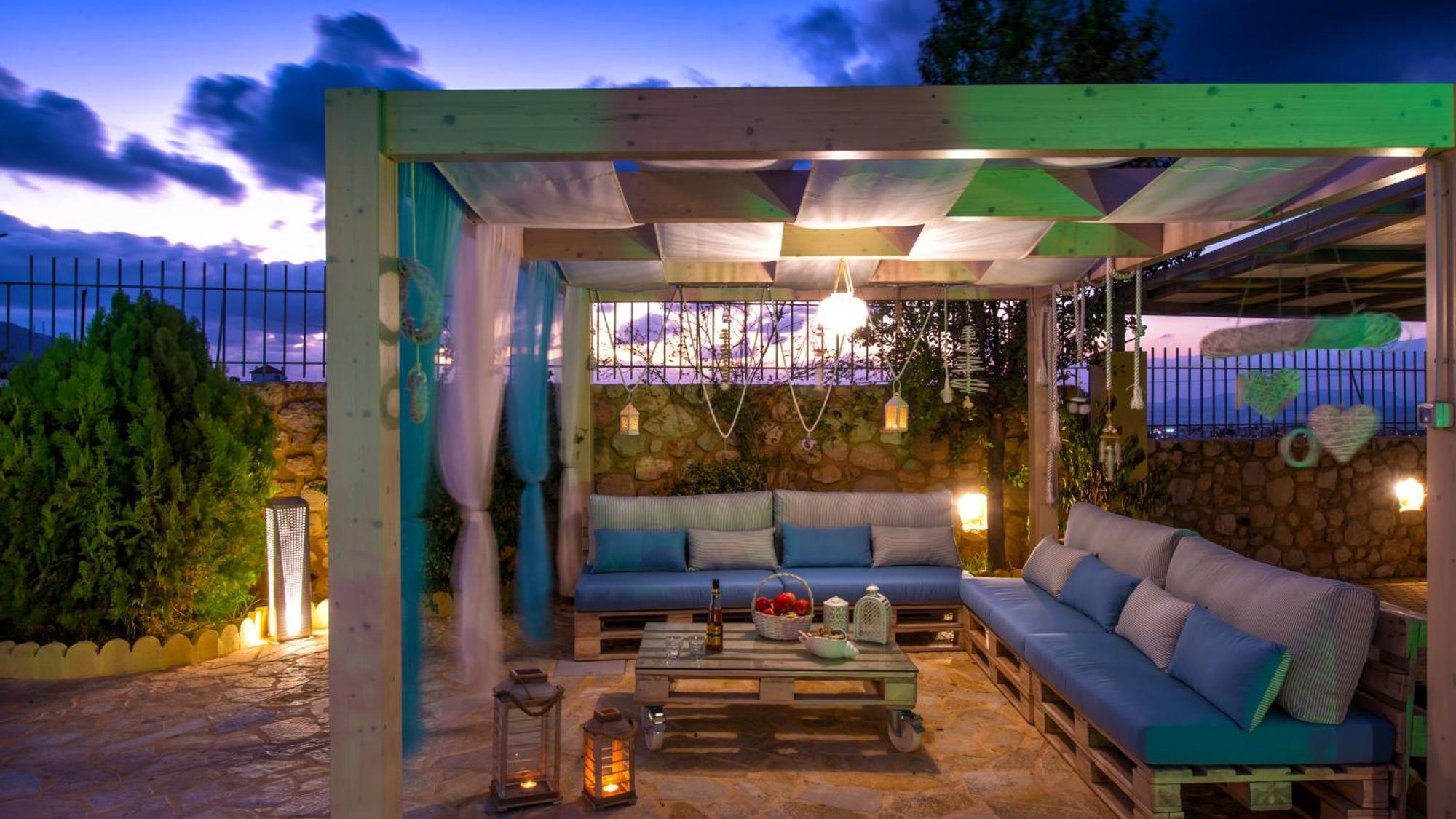 Azzuro Villa With Private Pool By Estia Limenas Chersonisou Exterior foto