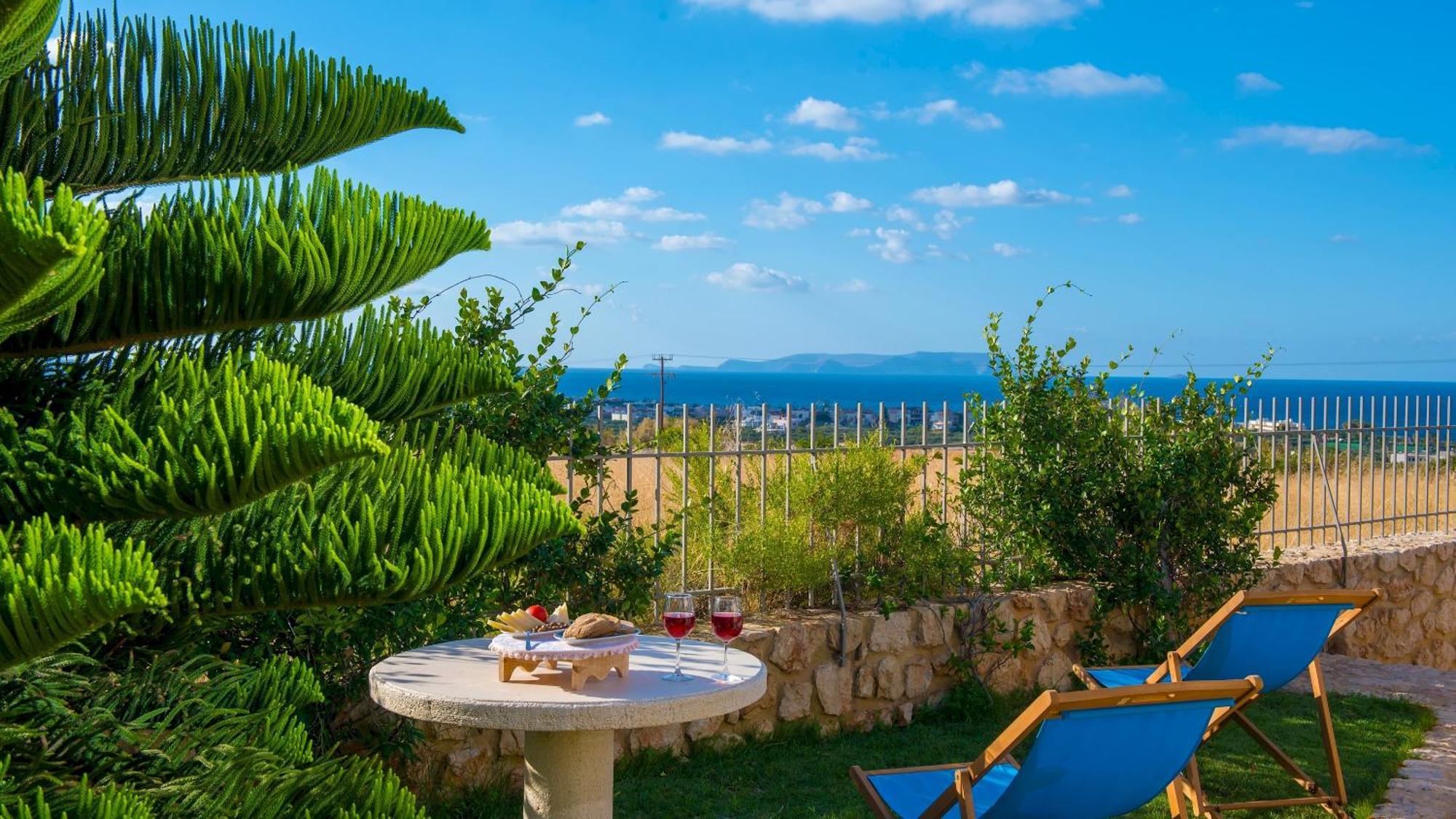 Azzuro Villa With Private Pool By Estia Limenas Chersonisou Exterior foto